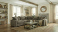 Crowle Cocoa Brown Sectional