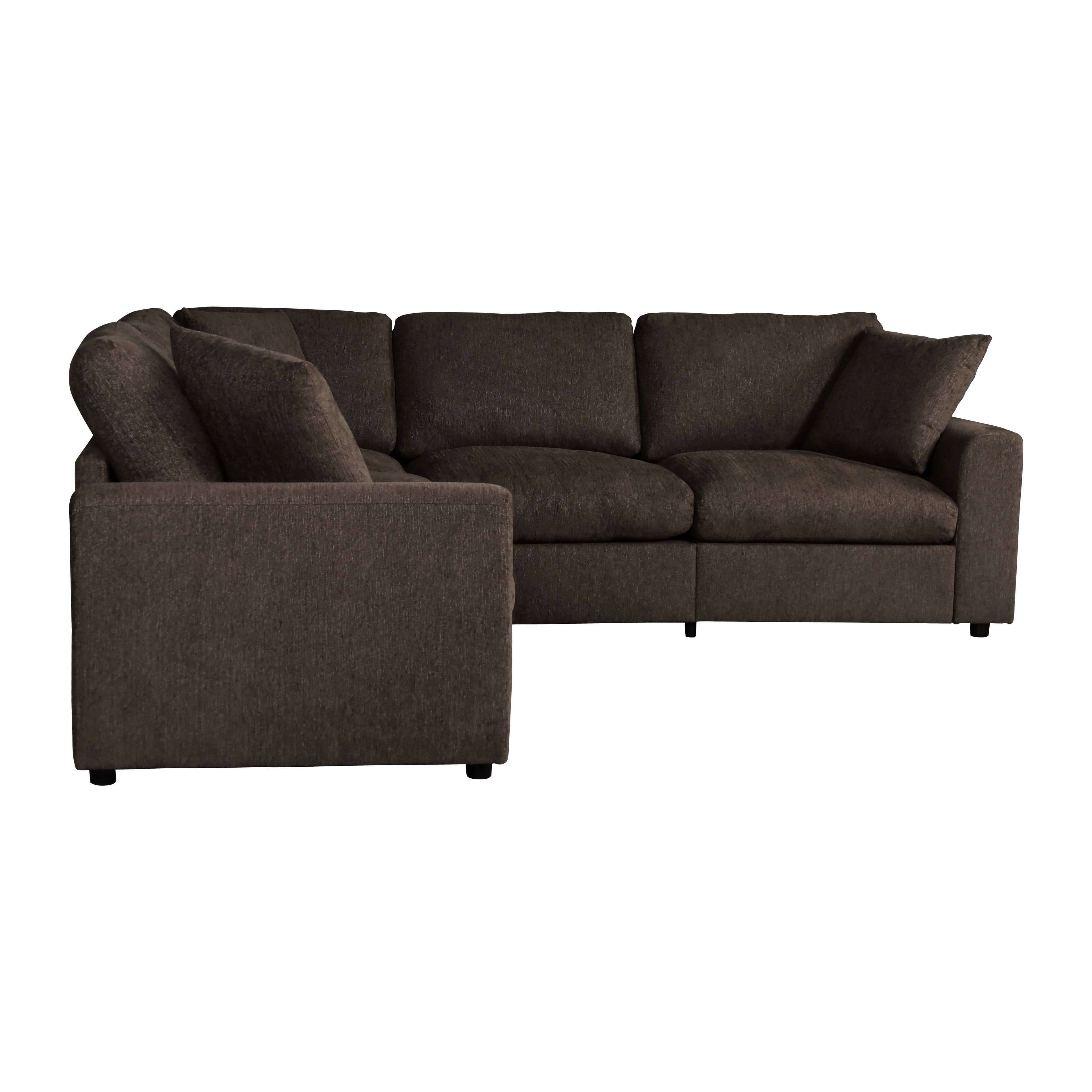 Crowle Cocoa Brown Sectional